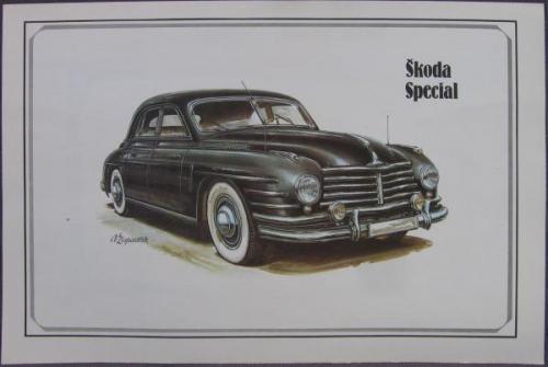 Zapadlík Václav : Automobil Škoda Special
