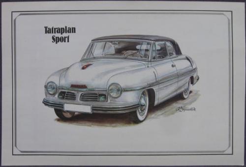 Zapadlík Václav : Automobil Tatraplan Sport