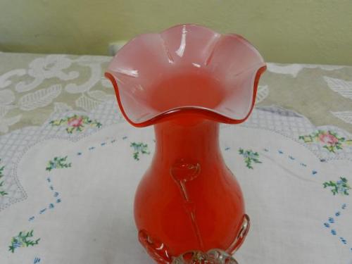 Oranžová váza Kvìt