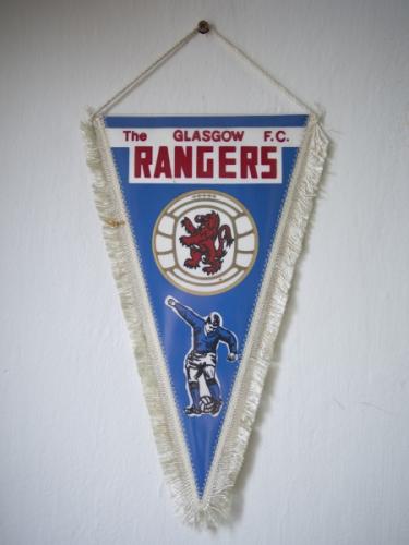 Sportovn vlajeka Glasgow Rangers