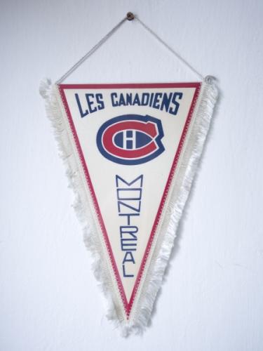 Hokejov vlajeka klubu Montreal Canadiens
