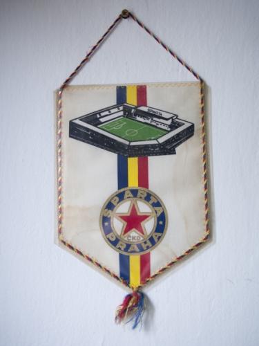 Vlajeka fotbalovho klubu Sparta KD Praha