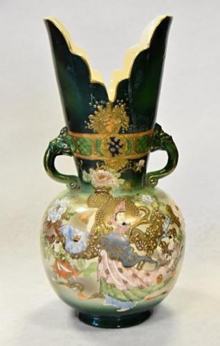 Čínská váza, velká, keramická