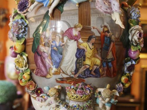 Zmeck porcelnov vza, Dresden 1870