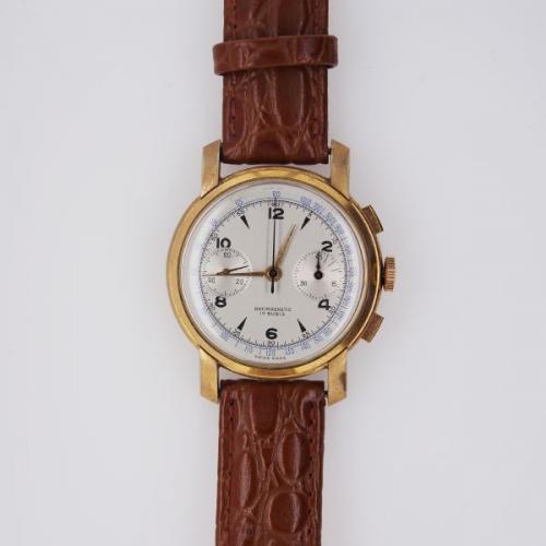 Pnsk nramkov hodinky, double, Swiss 1950