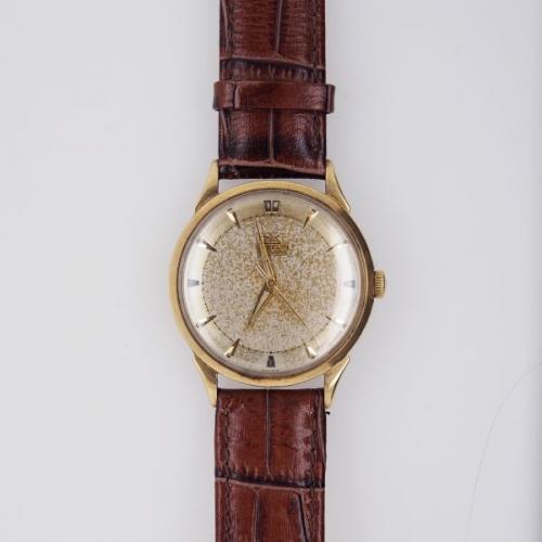 Pnsk nramkov hodinky, double, Swiss 1950