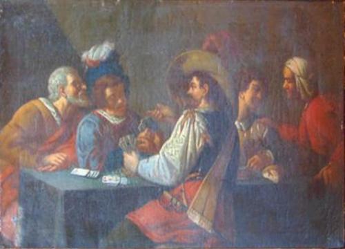 olej na plátnì, 18 století