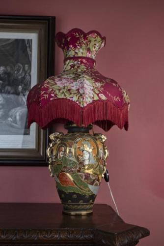 Japonská lampa Satsuma