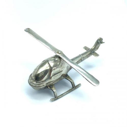 Stříbrná miniatura, vrtulník