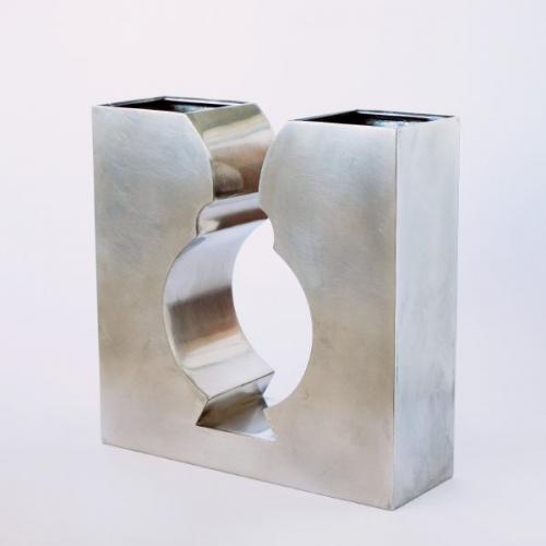 Silver Vase - Pampaloni, Ag 925/1000/ 1.286 g, Italy