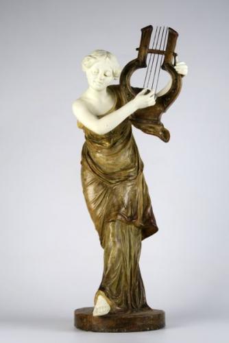 Hudba, Goldscheider Vídeň, Lefond 1905, model 3286